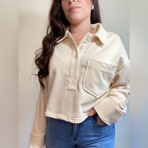 New In Cropped Long Sleeve